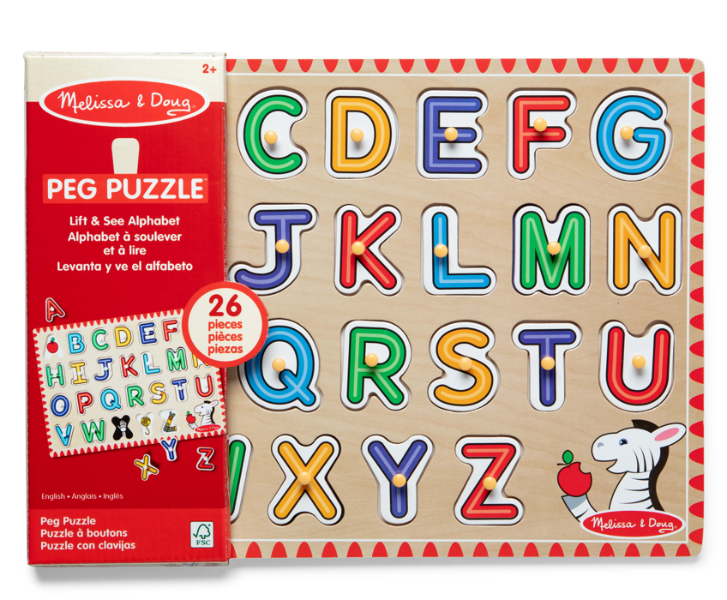See-Inside Alphabet Peg main image 0