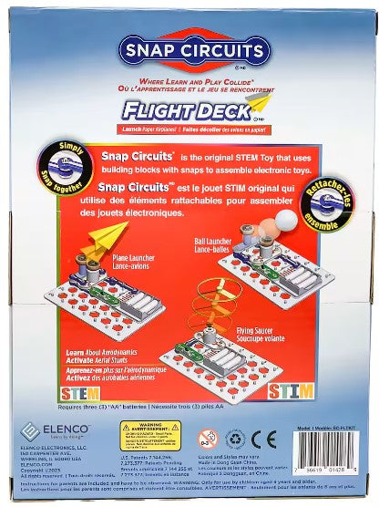 Snap Circuits Flight Deck Science/STEM Toy Kit – ANT Stores
